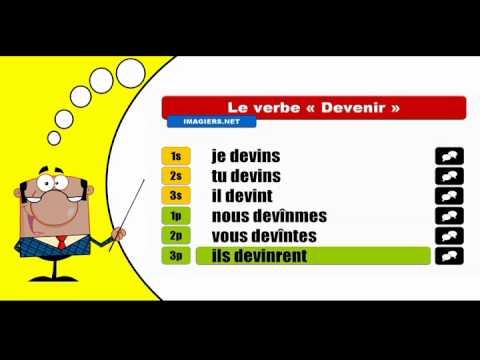 Je Conjugue Les Verbes Devenir Indicatif Passe Simple Youtube