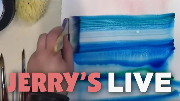 Jerry's LIVE Episode #77: Watercolor How-To, Lesson #1: Basic Watercolor Skills