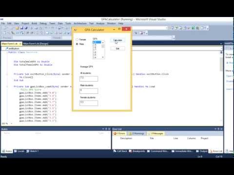 Download GPA Calculator VB 2010