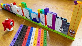 DIY Numberblocks 1 to 20 from Mathlink Cube!