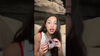 Olivia Rodriguez Tries Her Crumbl Cookie