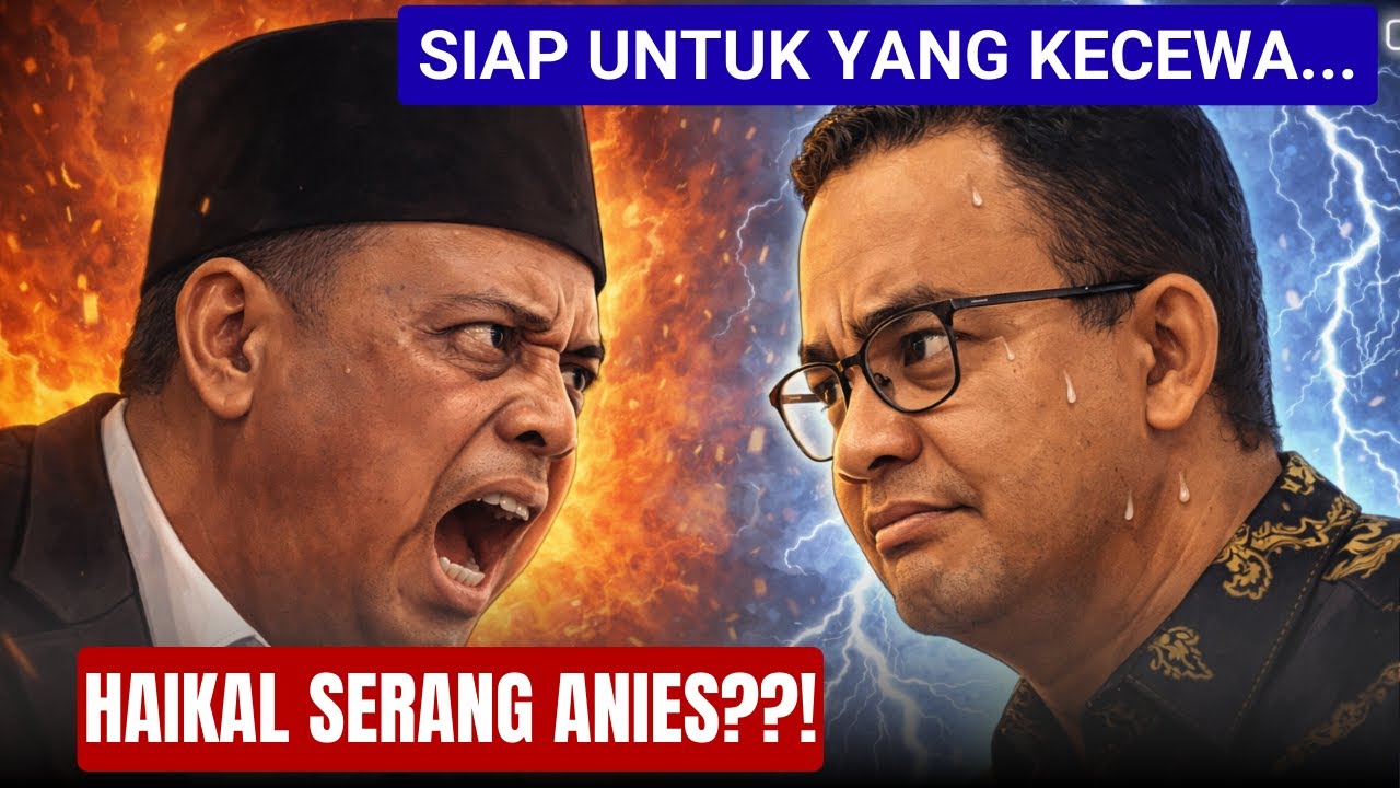 HAEKAL SERANG ANIES??! SIAP UNTUK YANG KECEWA.....