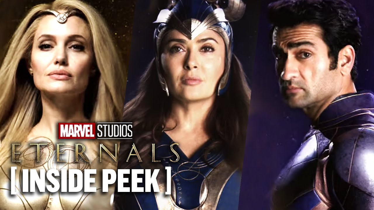 Eternals: Behind-the-Scenes Featurette With Angelina Jolie, Salma Hayek, & More! News