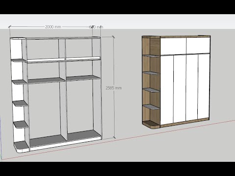 Video: Tủ gỗ tự làm: bản vẽ, hướng dẫn từng bước và khuyến nghị