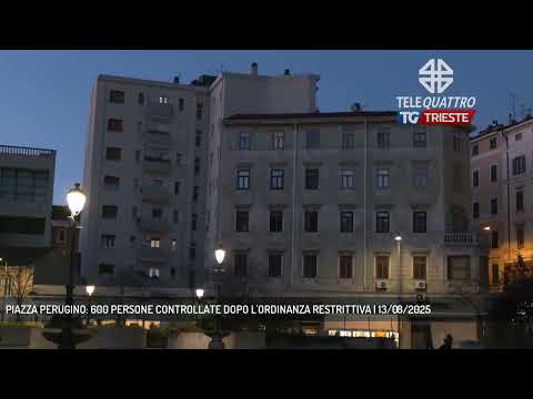 PIAZZA PERUGINO: 600 PERSONE CONTROLLATE DOPO L'ORDINANZA RESTRITTIVA | 13/08/2025