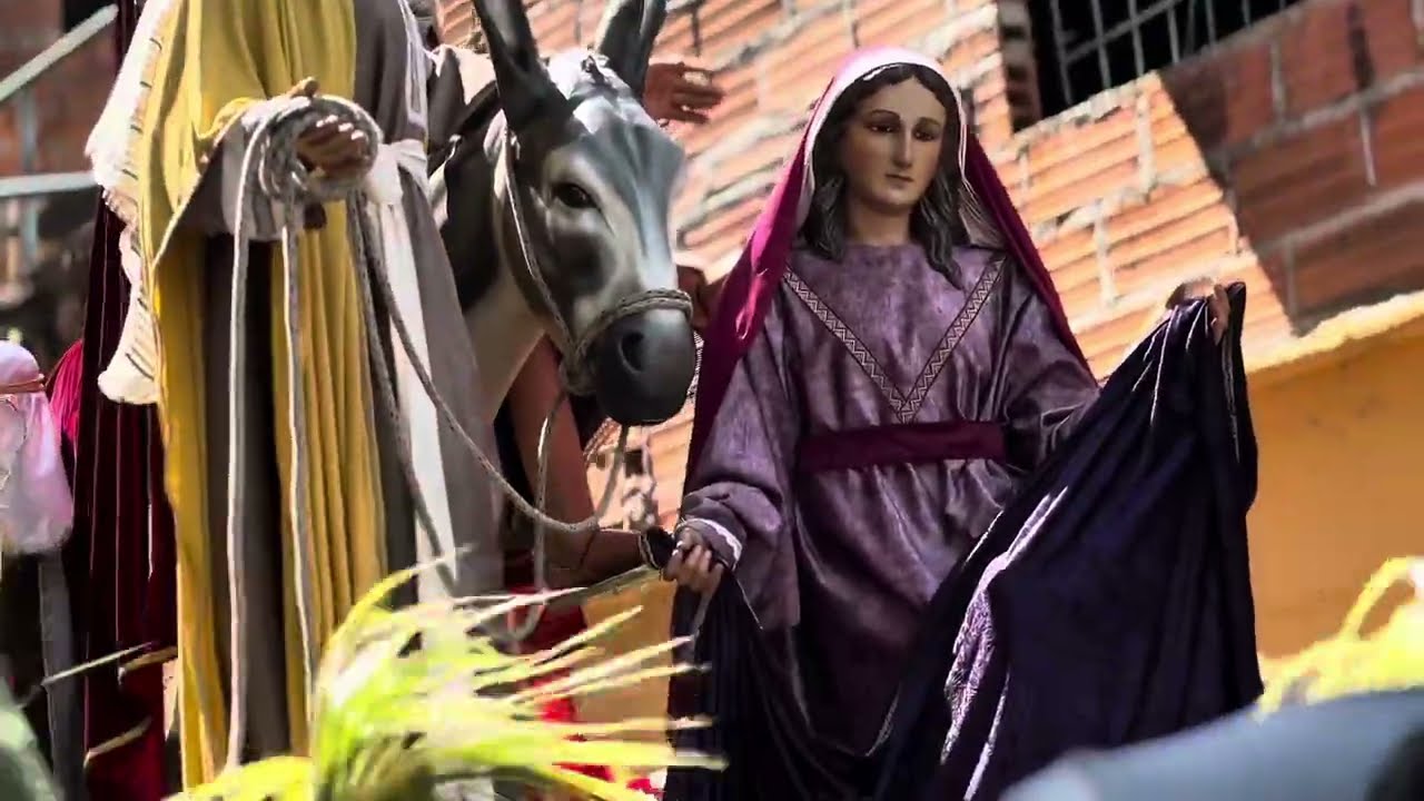 Semana santa en Colombia Barbosa Antioquia 2025 (Domingo de Ramos) 1/5