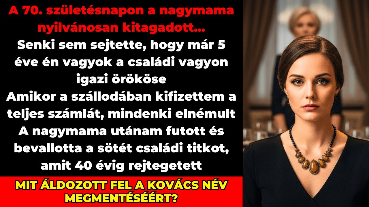 A nagyanyám kitagadott a családból – Mindenki elnémult, mikor kifizette a számláit...