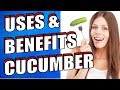 62 Amazing Cucumber Health Benefits, Beauty Uses & Life Hacks