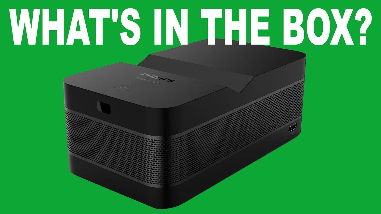 NEW LAUNCH! Philips Screeneo U4 Ultra Short Throw Projector Unboxing