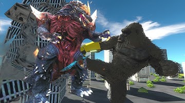 GxK Supernova: Space Godzilla VS. B.E.A.S.T. Kong! - Animal Revolt Battle Simulator