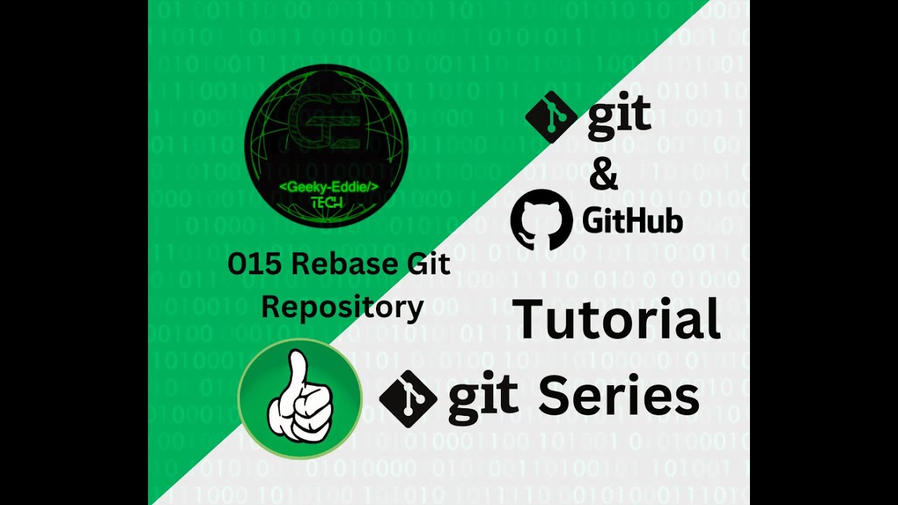 Rebase git repository - YouTube