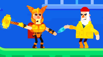 THOR the Thundergod - Bowmasters All TOURNAMENT - Gameplay Walkthrough (104)