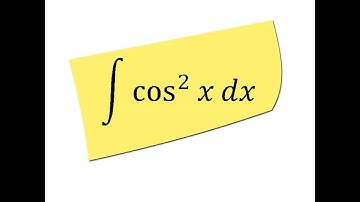 Find the integral of cos^2x using the power reduction formula