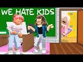 School Was For MEAN TEACHERS Only.. They HATED Kids! (Roblox Adopt Me)