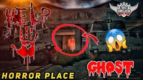 GHOST In BUSSID V3.7 😱 | Abandoned Horror Place Of Bus Simulator Indonesia | No One Goes There ❌