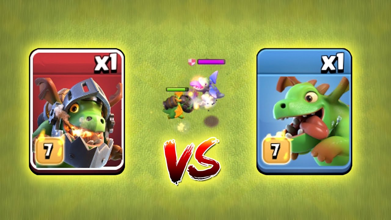 Max Inferno Dragon vs Max Baby Dragon | Clash of Clans | *Unbelievable Attack* | NoLimits