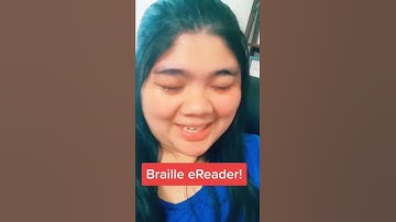 How to get a Braille eReader! #Blind #visuallyImpaired