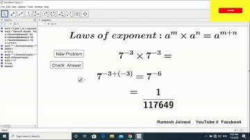 How to construct laws of Exponent