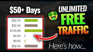 Earn $100 A Day Online With Unlimited FREE Traffic | Affiliate Marketing For Beginners