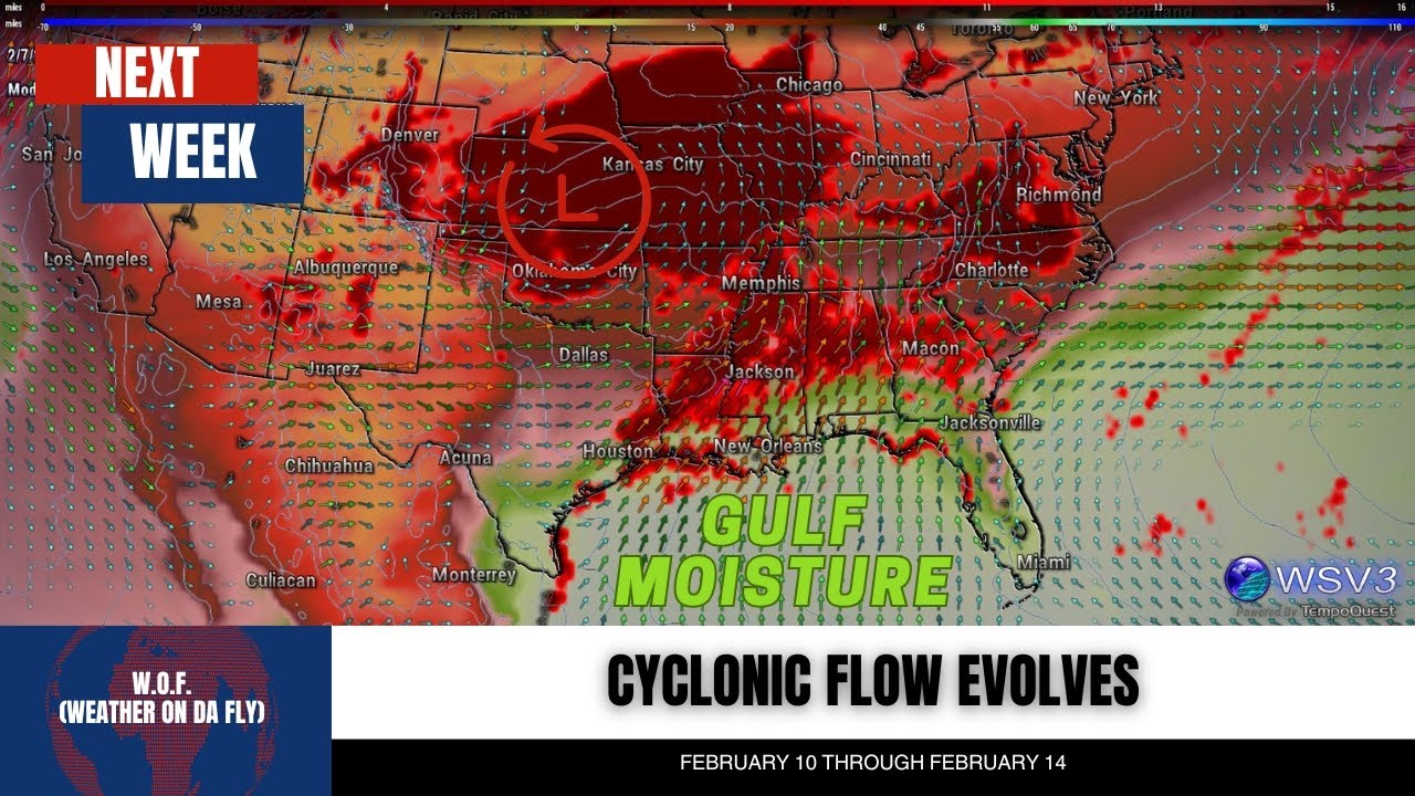 🚨 Feb 10-14: Gulf Coast Severe Storms Possible Midweek! - YouTube