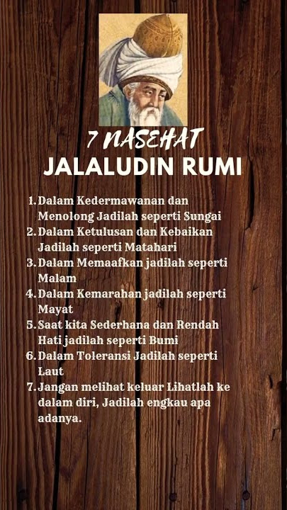 7 NASEHAT JALALUDIN RUMI #shortvideo #nasehatulama