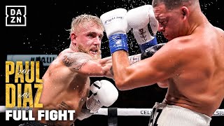 FULL FIGHT | Jake Paul vs. Nate Diaz screenshot 1