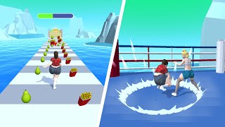 Body Boxing Race 3D 🏃‍♀️🥊 🏆 All Levels finish | inspire by TapOK Gaming | Video By 47 Games screenshot 4