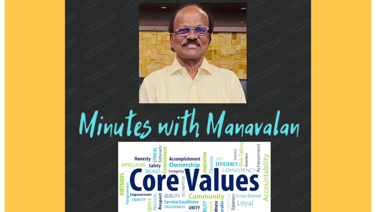 Value your core values! - YouTube