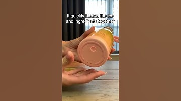 🌪️🍓Blend on the Go!🍌🥤Portable Blender USB Rechargeable | Battery Powered Mini Blender | Mini Juicer