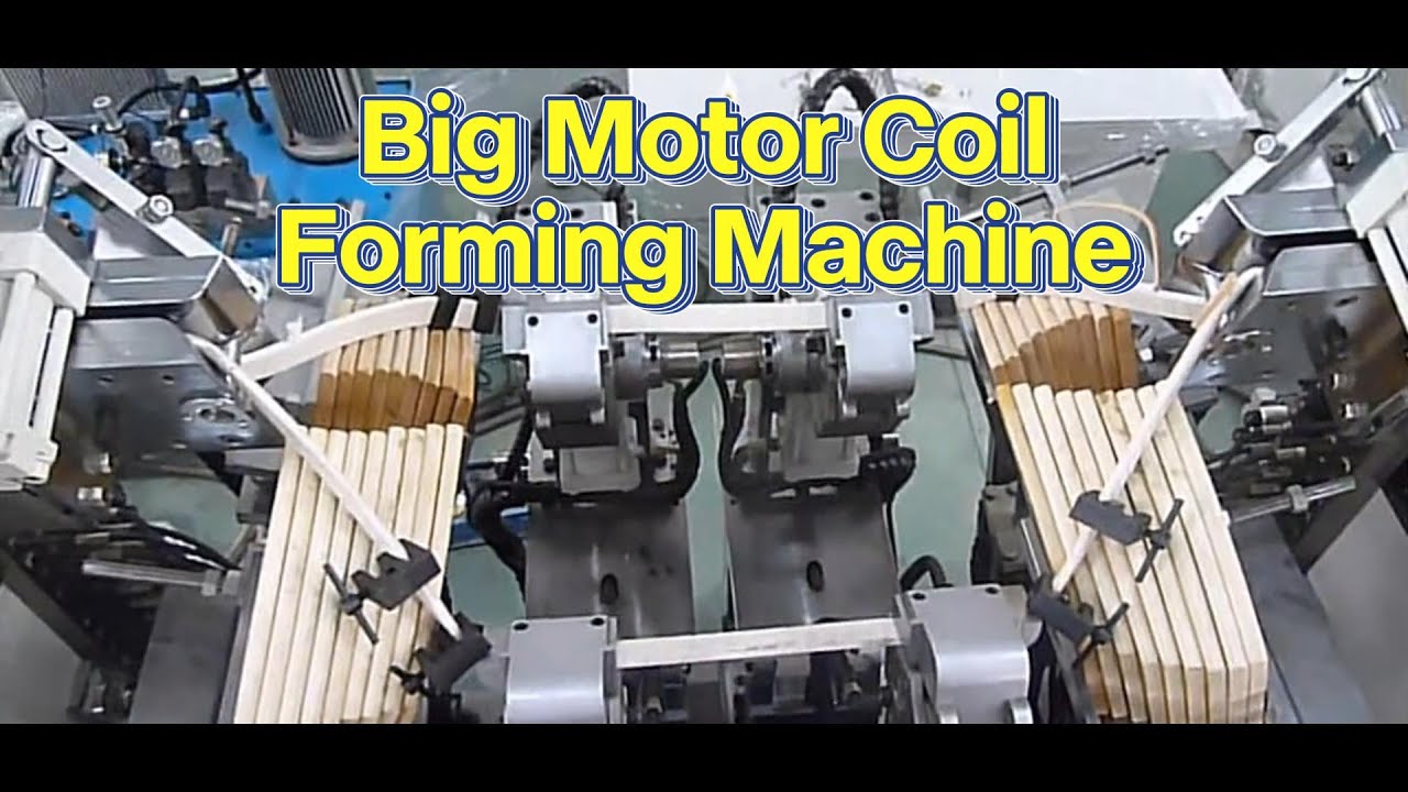 Big Motor Coil Forming Machine