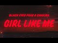 Black Eyed Peas Shakira GIRL LIKE ME Lyrics 