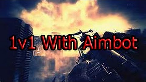 [Mw2] 1v1 kid with aimbot | Trickshot last!