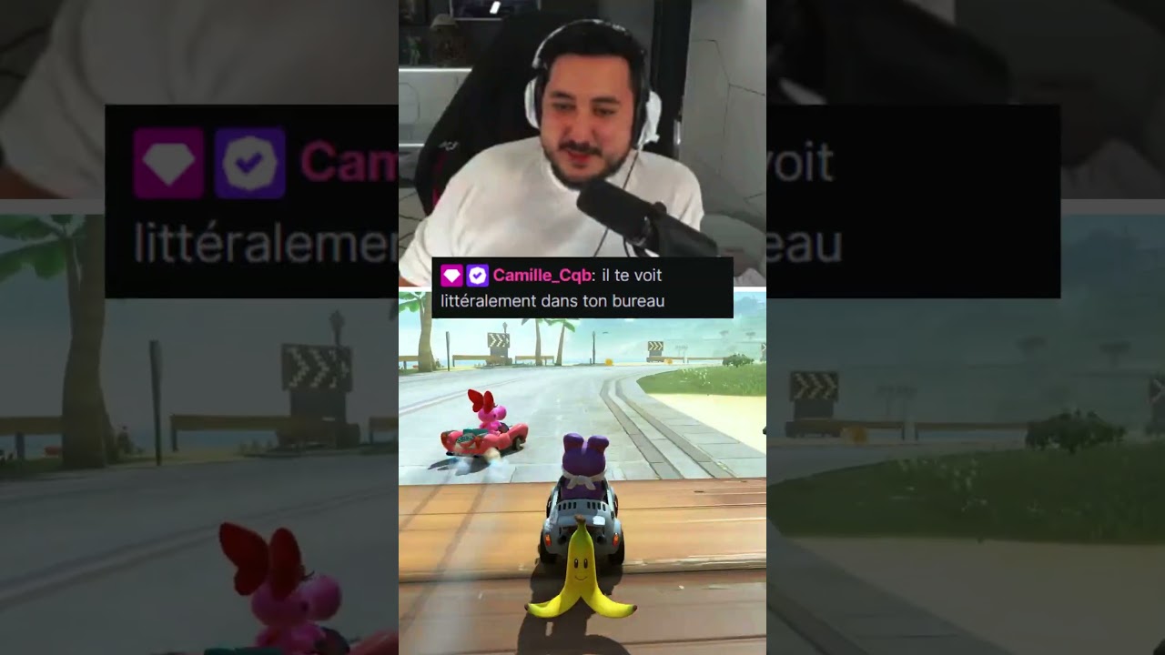 Quand mon fils veut venir me voir en plein live 😂