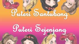 Video thumbnail of "Puteri Santubung Puteri Sejenjang"