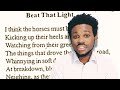 Most Students FAIL This Poem — “Beat That Light” Explained Clearly