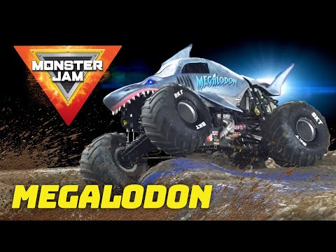 Megalodon Is A Giant Shark Monster Truck / Most Epic Monster Jam Trucks / Episode 12