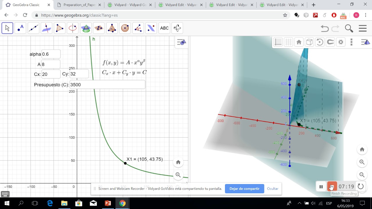 Tutorial de geogebra 2 - YouTube