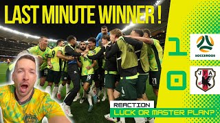 HOW?! Socceroos STUN Japan with 90th-Minute WIN! | Fluke or Masterclass?