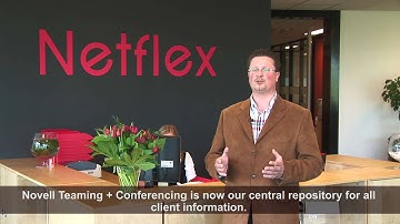 Netflex Successtory for Novell Teaming + Conferencing