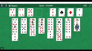 Microsoft Solitaire Collection: FreeCell Expert Level | Game# 2226906