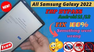 BOOM😍Samsung Frp Bypass 2022/Android 11 /12 Google Account Reset Fix Restore Data