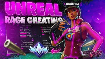 CHEATING With The Best Fortnite CHEAT in Unreal Ranked | #200 ft Skreech.gg