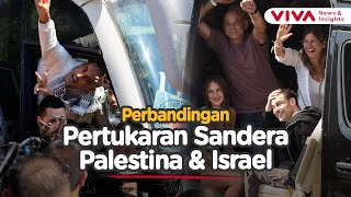 Momen Hamas Bebaskan 20 Sandera, Israel Lepas Ribuan Tahanan Palestina