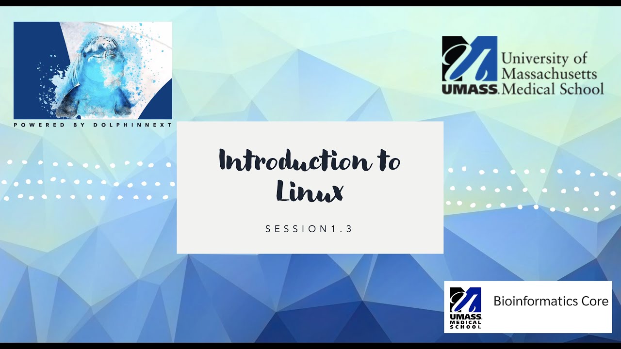 Introduction to Linux Session 1.3 - YouTube