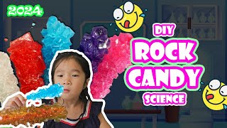 How to Make Rock Candy DIY Science Experiment with Ukids