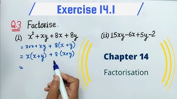 Exercise 14.1 Question 3 class 8th Maths NCERT Ch-14 Factorisation | Ex 14.1 Q3 Class 8