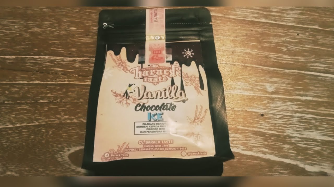 Tembakau Rasa Tembakau Rasa Vanilla Chocolate Ice dari Barack Taste - YouTube