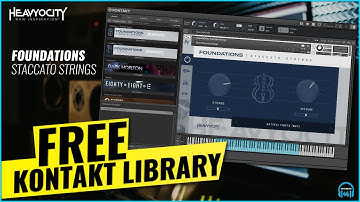FREE KONTAKT LIBRARY - Heavyocity FOUNDATIONS Staccato Strings 🎻