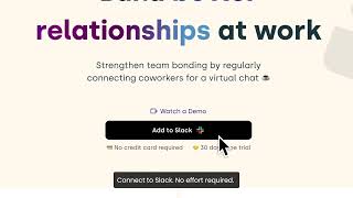 Alfy Matching - Random Coffee Chat App For Slack