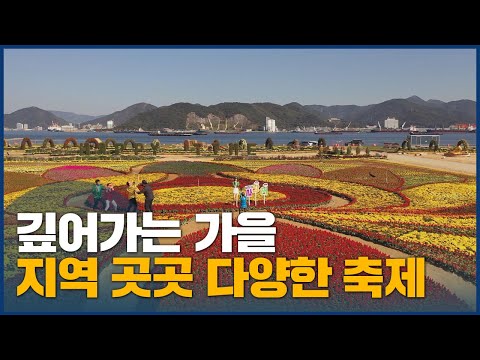 깊어가는 가을.. 지역 곳곳 다양한 축제